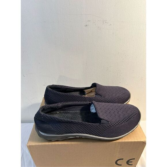 Skechers 9.5 Navy relaxed fit memory foam sn#49244 - Picture 1 of 9